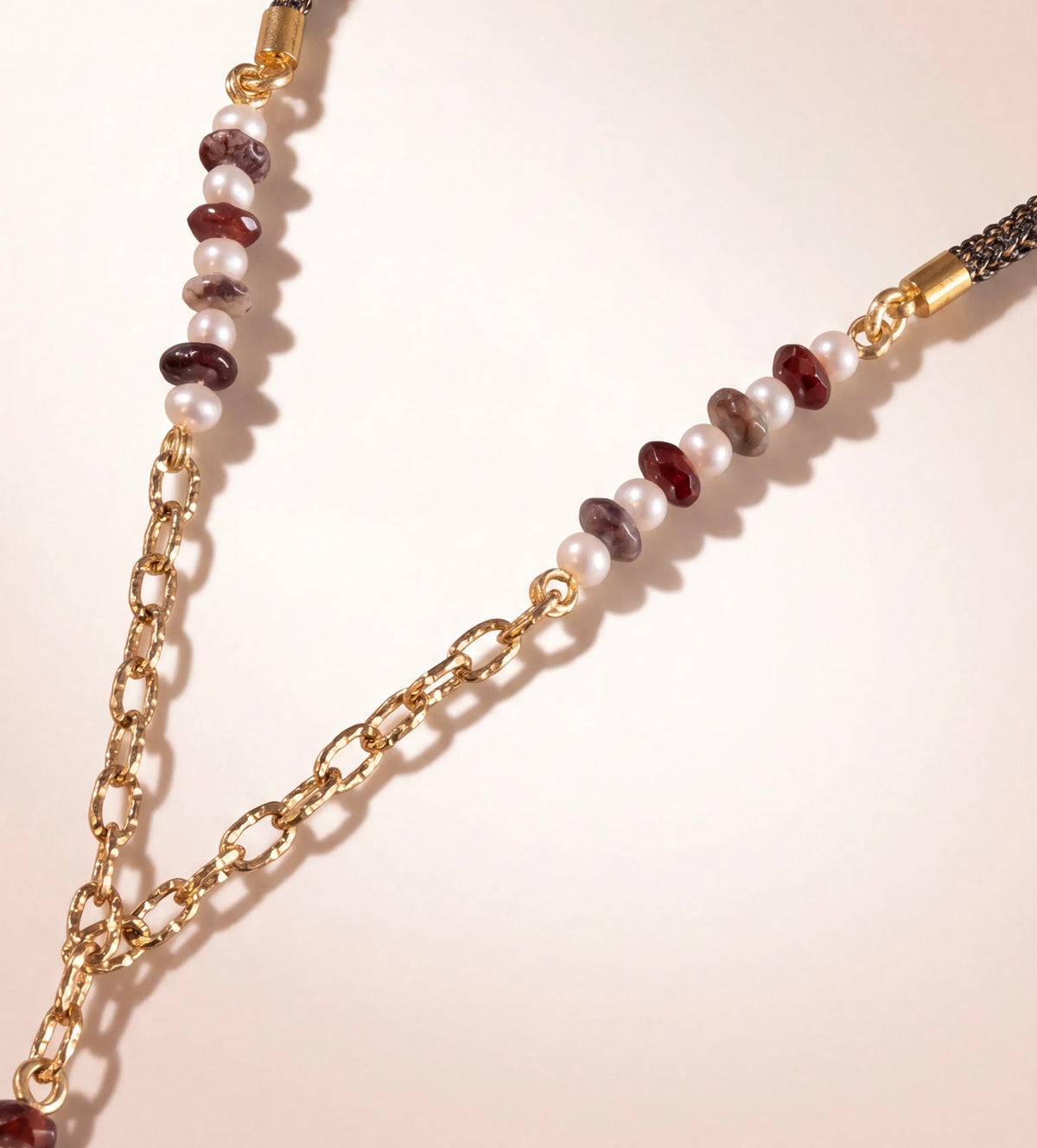 Midnight Tassel Necklace