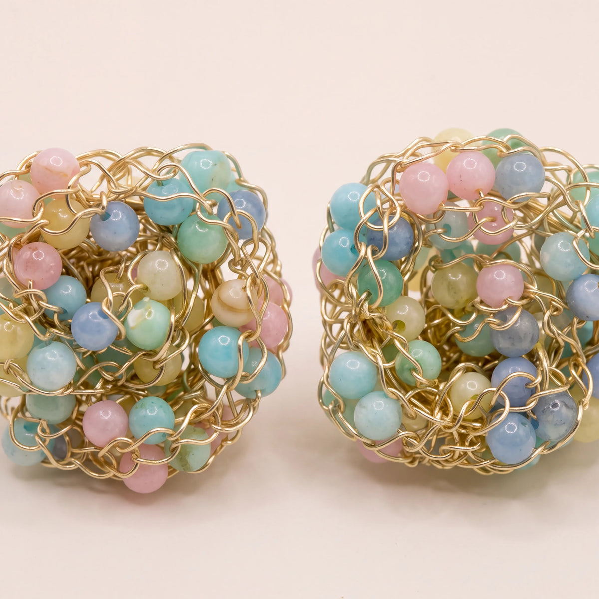 Nest Woven Stud Earrings