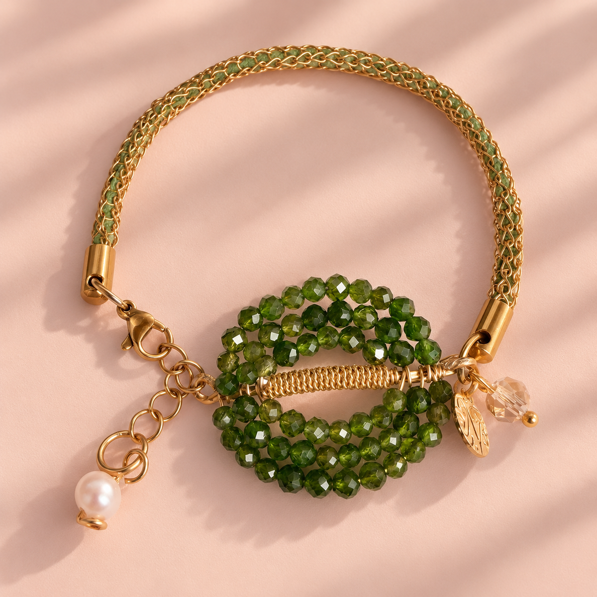 Nini Verdant Sculptural Bracelet