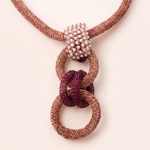 Chromatic Links Statement Necklace