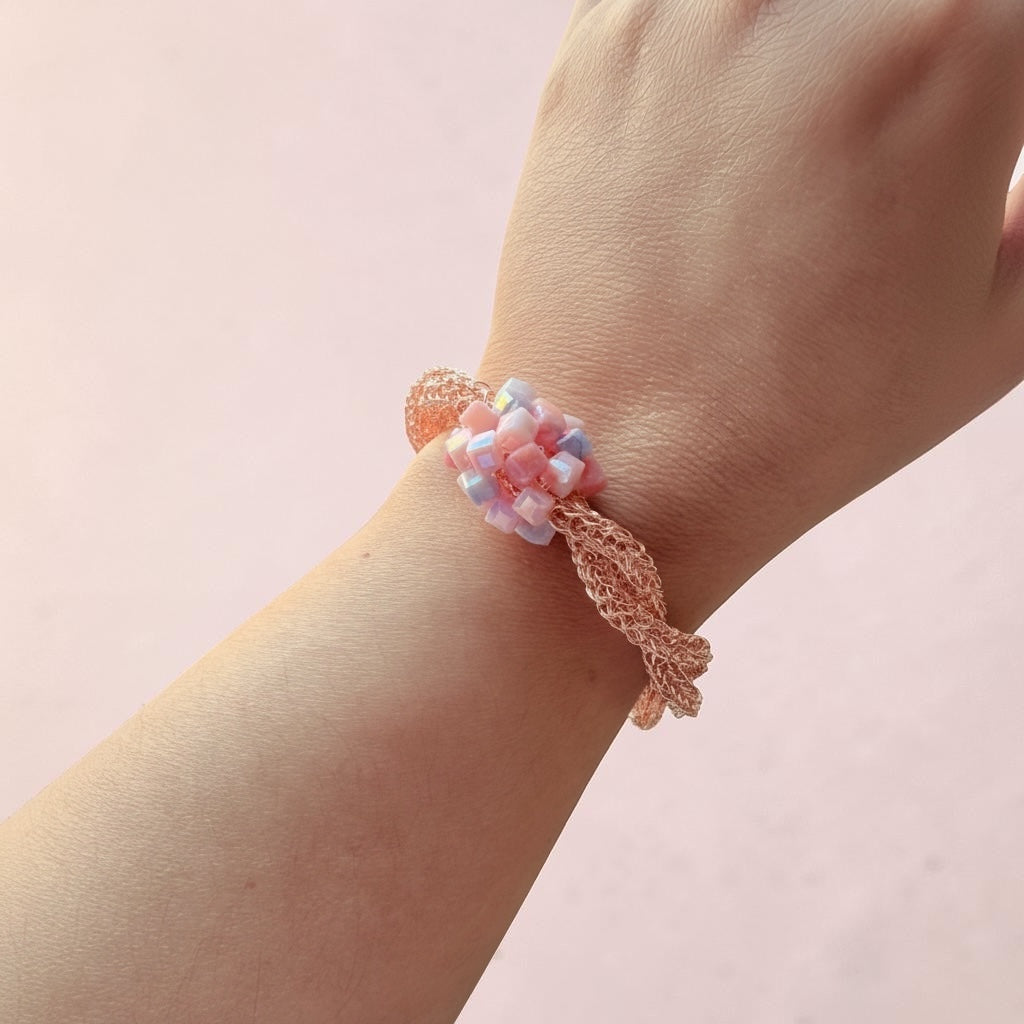 Rosè Twist Bracelet